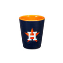 Houston Astros 4-Piece Ceramic 2oz. Cup Set