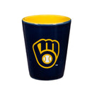 Milwaukee Brewers 4-Piece Ceramic 2oz. Cup Set