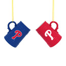 Philadelphia Phillies Ceramic Mini Stein, 3oz, set of 2