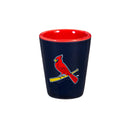 St Louis Cardinals 4-Piece Ceramic 2oz. Cup Set