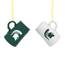 Michigan State University Ceramic Mini Stein, 3oz, set of 2