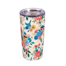 Bursting Blossoms Birds Double Wall Stainless Steel Tumbler, 20oz, Gift Box