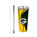 Stainless Steel Tumbler, 20oz, Green Bay Packers