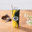 Stainless Steel Tumbler, 20oz, Green Bay Packers