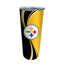 Stainless Steel Tumbler, 20oz, Pittsburgh Steelers