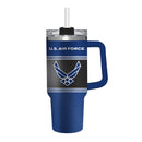 40oz Stainless Steel Canyon Cup w/ Straw, US Air Force