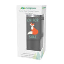 Oh For Fox Sake Canyon Cup, Double Wall Stainless Steel w/ Straw, 40oz, Gift Box