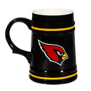 Arizona Cardinals Ceramic Stein Cup, 24oz