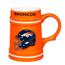 Denver Broncos Ceramic Stein Cup, 24oz