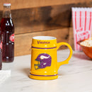 Minnesota Vikings Ceramic Stein Cup, 24oz