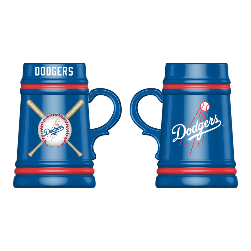 Los Angeles Dodgers Ceramic Stein Cup, 24oz