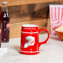 Detroit Red Wings Ceramic Stein Cup, 24oz