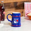 New York Rangers Ceramic Stein Cup, 24oz