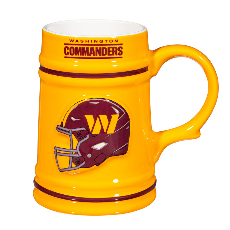 Washington Commanders Ceramic Stein Cup, 24oz