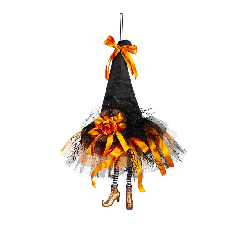 Witch Hat With Legs, 3 Assorted
