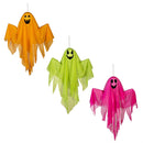 Colorful Hanging Ghosts, 3 Asst.