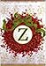 Flag, Gar, Holiday Monogram Wreath Z