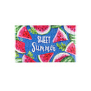 Sweet Summer Watermelon Embossed Floor Mat