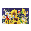 Sunflower Glory Embossed Floor Mat