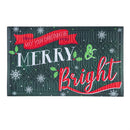 Merry & Bright Embossed Mat