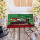 North Pole Express Embossed Mat