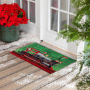 North Pole Express Embossed Mat