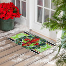 Holiday Fleur De Lis Embossed Mat