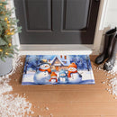 Snow Place Like Home Embossed Mat