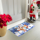 Snow Place Like Home Embossed Mat