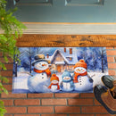 Snow Place Like Home Embossed Mat