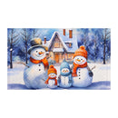 Snow Place Like Home Embossed Mat