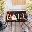 Noel Snowman Embossed Mat