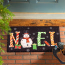 Noel Snowman Embossed Mat