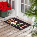 Noel Snowman Embossed Mat