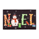 Noel Snowman Embossed Mat