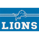 Embossed Mat, Cross Hatch, Detroit Lions