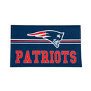Embossed Mat, Cross Hatch, New England Patriots