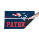 Embossed Mat, Cross Hatch, New England Patriots