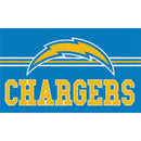 Embossed Mat, Cross Hatch, LA Chargers