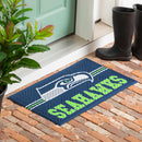 Embossed Mat, Cross Hatch, Seattle Seahawks