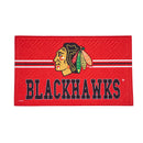 Embossed Mat, Cross Hatch, Chicago Blackhawks
