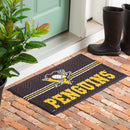 Embossed Mat, Cross Hatch, Pittsburgh Penguins