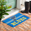 Embossed Mat, Cross Hatch, St Louis Blues