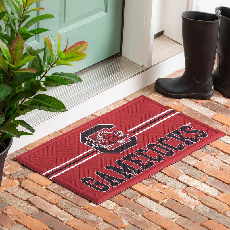 Embossed Mat, Cross Hatch, University of South Carolina