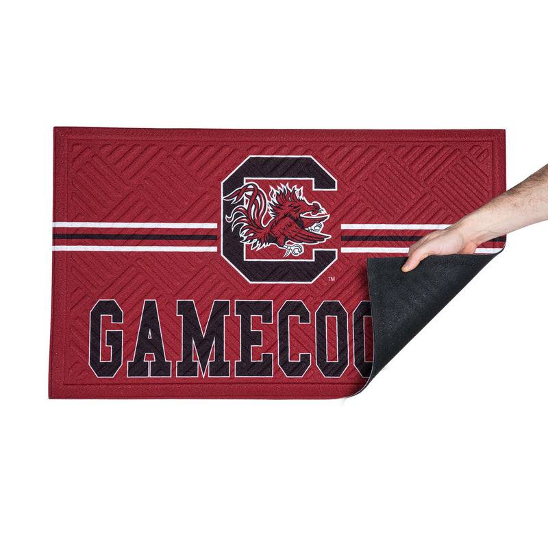 Embossed Mat, Cross Hatch, University of South Carolina