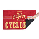 Embossed Mat, Cross Hatch, Iowa State University