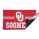 Embossed Mat, Cross Hatch, University of Oklahoma