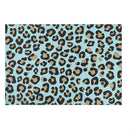 Blue Animal Print Layering Mat