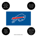 Full Color PVC Mat, 16" x 28", Buffalo Bills