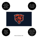 Full Color PVC Mat, 16" x 28", Chicago Bears